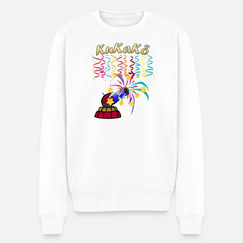 KuKaKö - Carnaval Carnaval Lundi gras Köthen - Pull Premium bio Homme - blanc