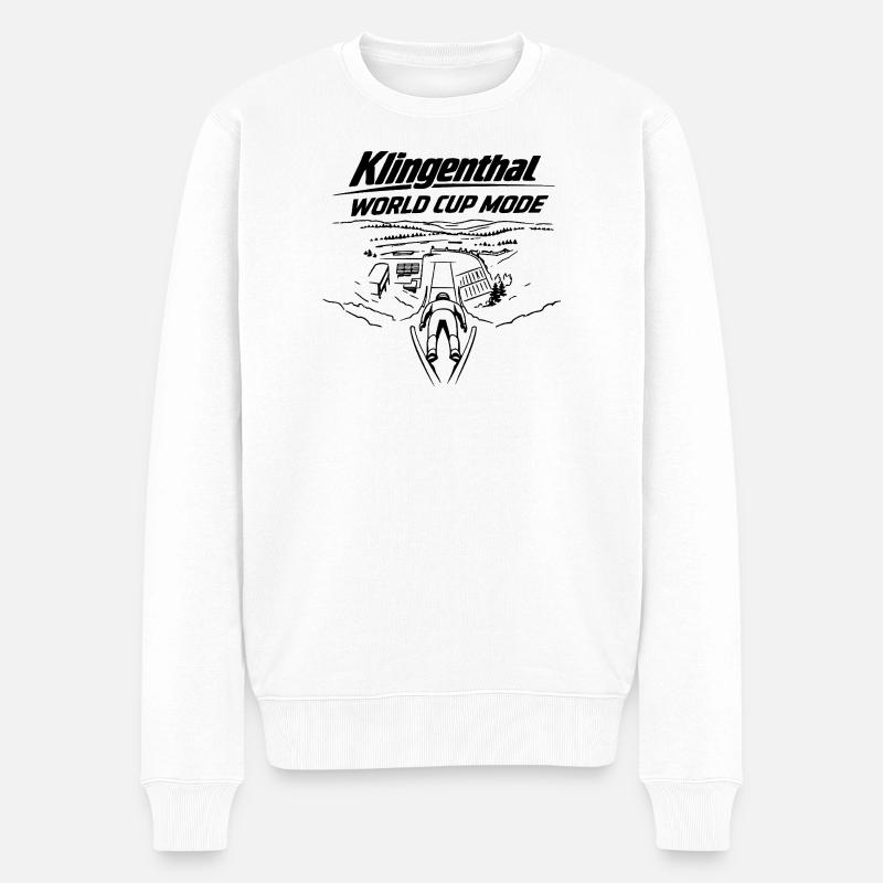 Klingenthal World Cup  - Männer Premium Bio Pullover - Weiß