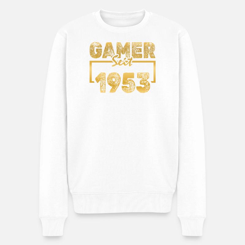 1953 - Pull Premium bio Homme - blanc