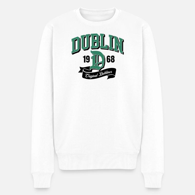 Dublin Original Dubliner - Pull Premium bio Homme - blanc
