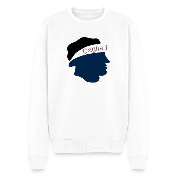 Cagliari - Pull Premium bio Homme - blanc - Devant - Thijin (182cm)