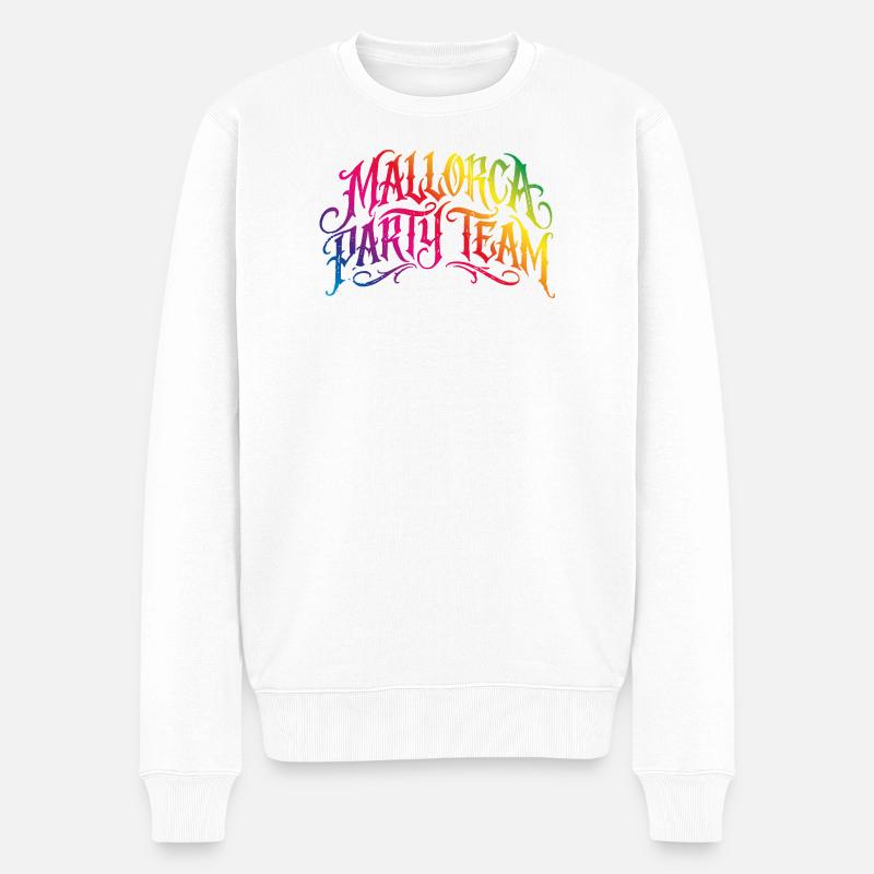 Équipe de Majorque Party Bunt - Pull Premium bio Homme - blanc