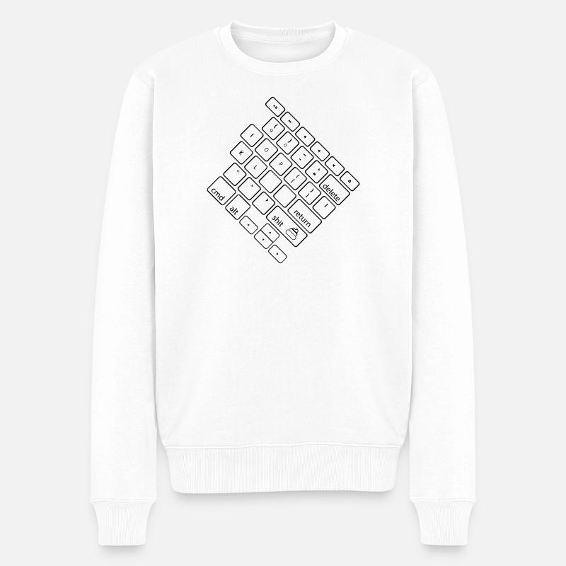 merde - Pull Premium bio Homme - blanc