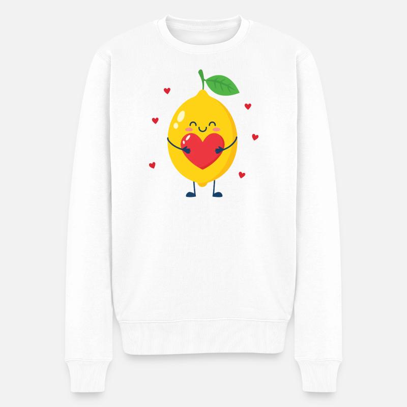 Selflove Club - Männer Premium Bio Pullover - Weiß