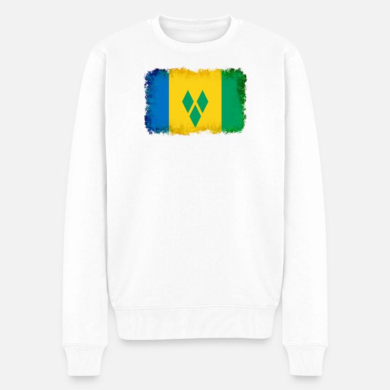Cadeau pour Saint - Pull Premium bio Homme - blanc