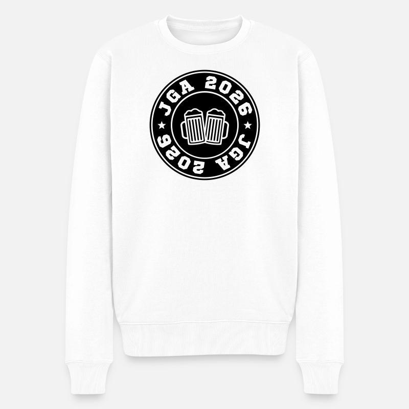 JGA 2026 - Pull Premium bio Homme - blanc