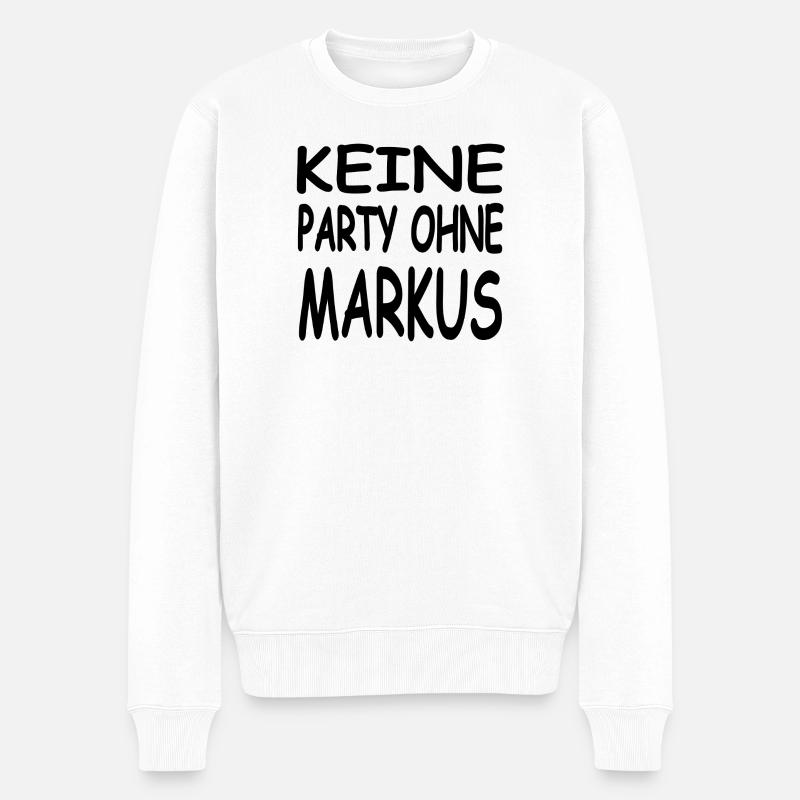 Marc - Pull Premium bio Homme - blanc