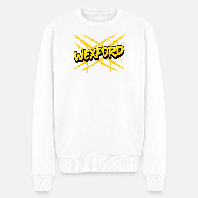 Comté de Wexford, Irlande - Pull Premium bio Homme - blanc