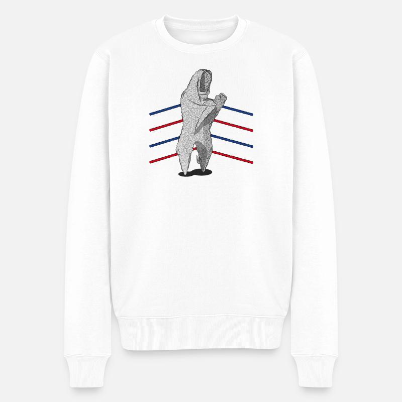 PROCESSUS - Pull Premium bio Homme - blanc