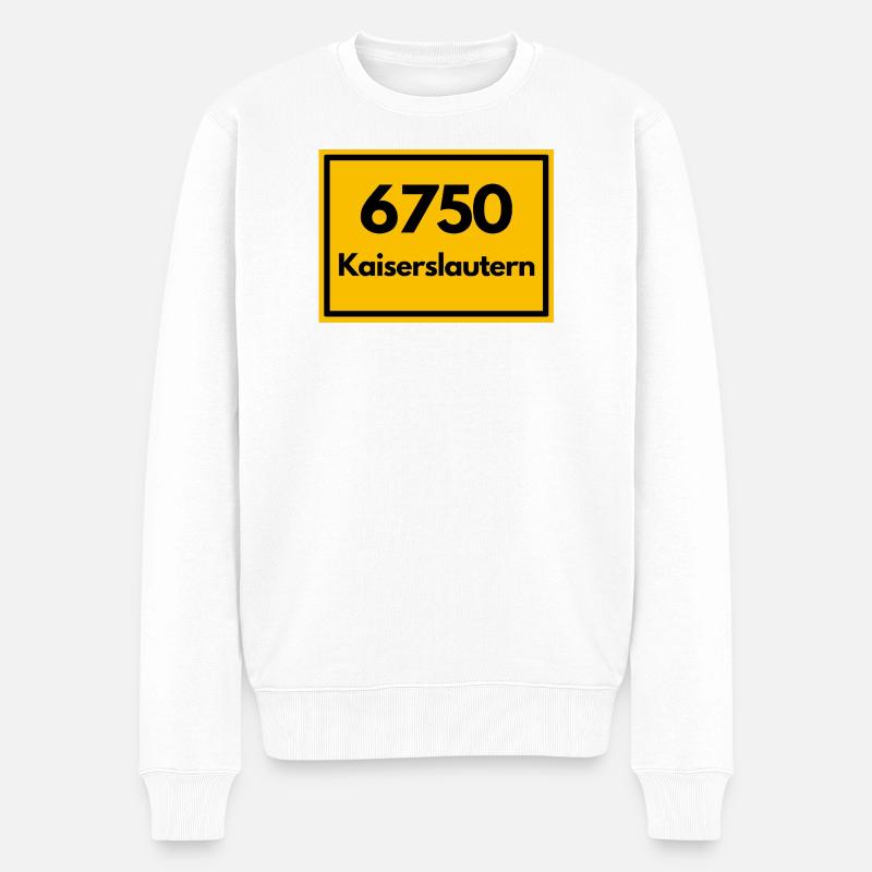 ANCIEN CODE POSTAL 6750 KAISERSLAUTERN LAUTRE - Pull Premium bio Homme - blanc