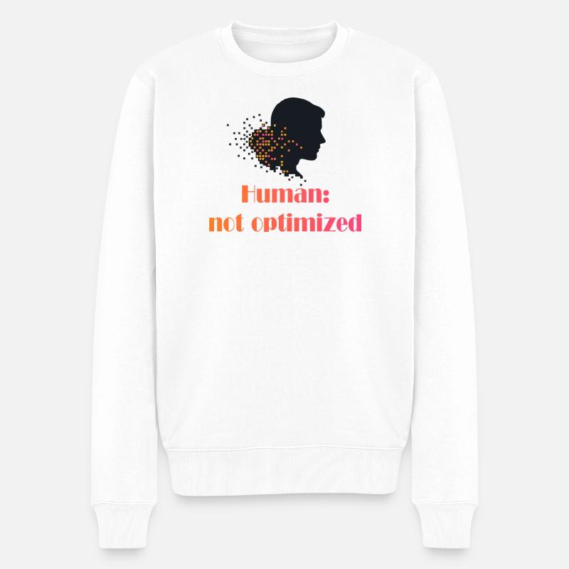 Non optimisé - Pull Premium bio Homme - blanc