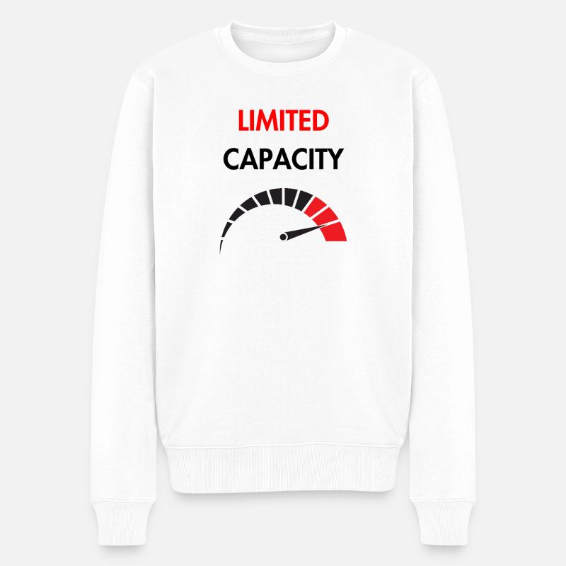 Capacité limitée - Pull Premium bio Homme - blanc