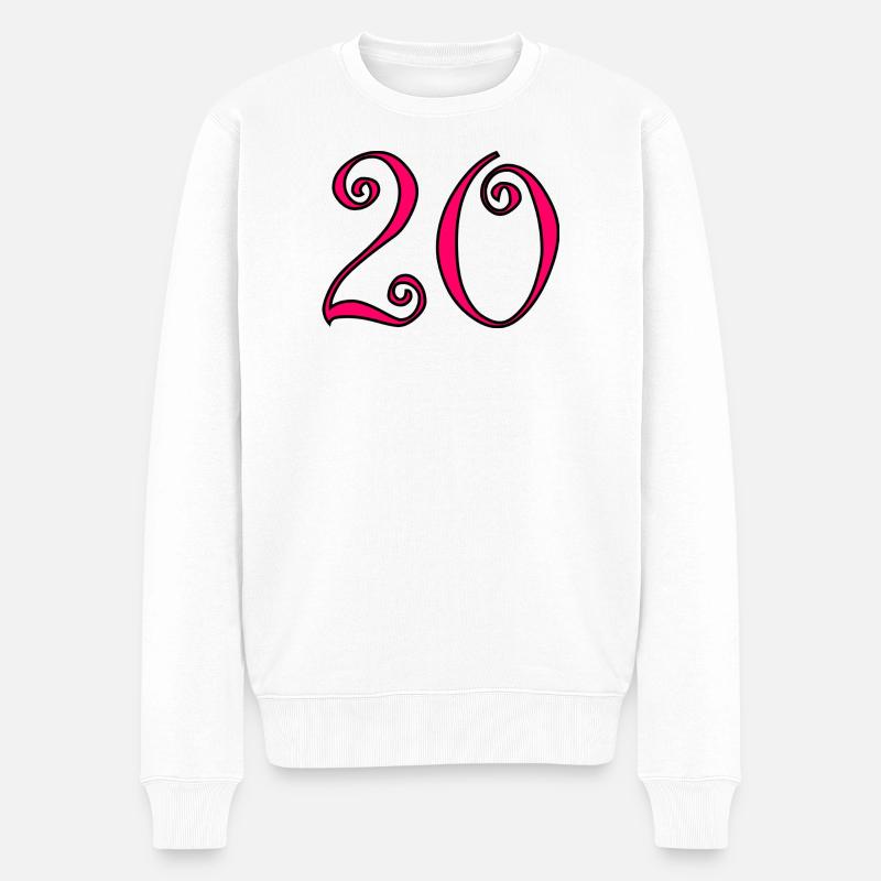 Couleur2-460_text234-2-50-5-4-8-6-8-7-3-0-6-3-3 - Pull Premium bio Homme - blanc