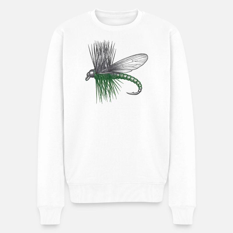 La Mouche du Maître - Pull Premium bio Homme - blanc