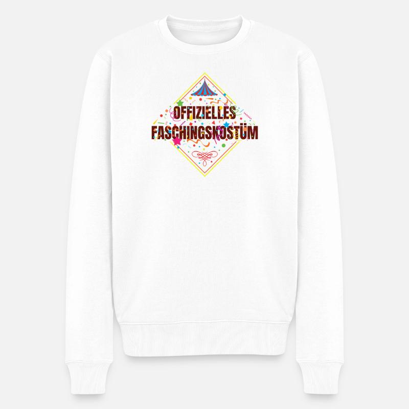 Costume officiel de carnaval - Pull Premium bio Homme - blanc
