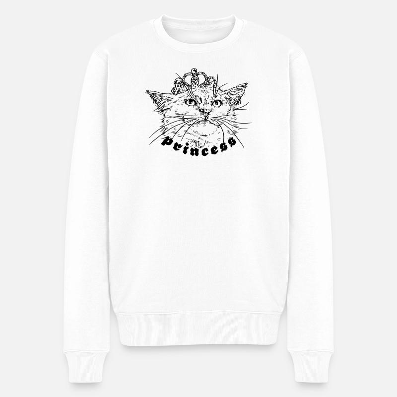 Princesse - Pull Premium bio Homme - blanc