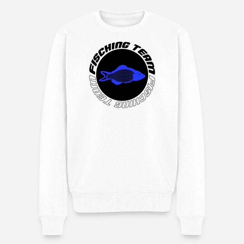 Équipe de pêche - Pull Premium bio Homme - blanc