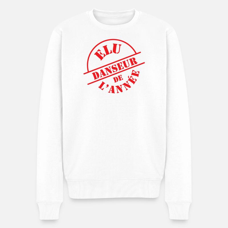 Élu danseur de l’année - Pull Premium bio Homme - blanc