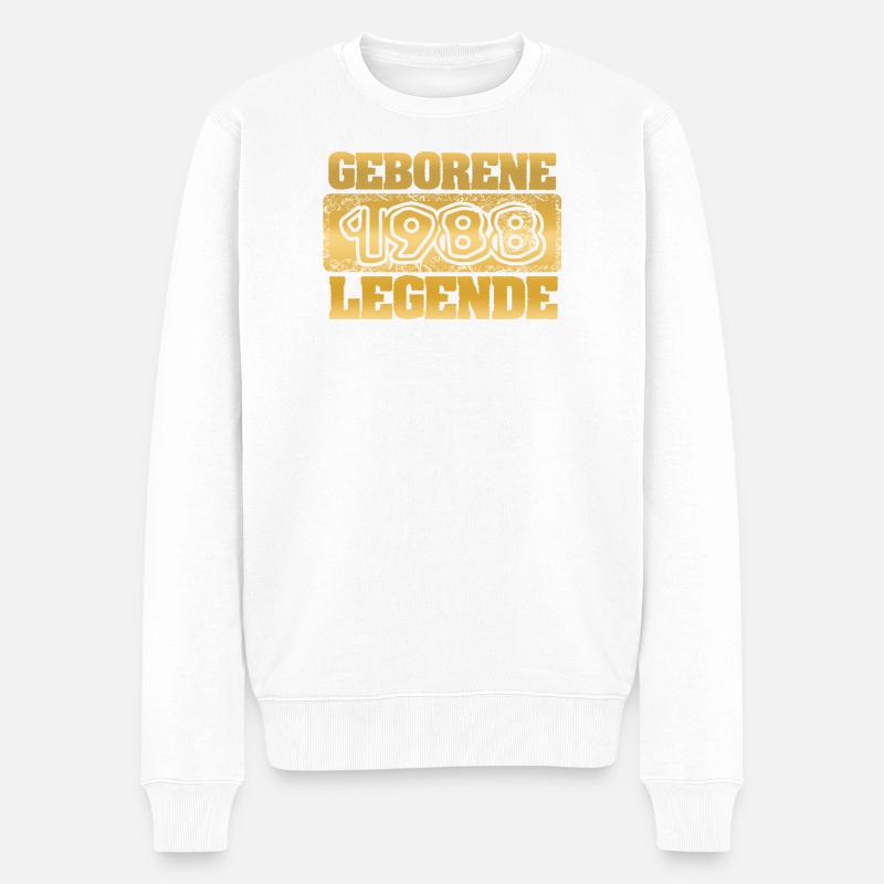 Citation 1988 - Pull Premium bio Homme - blanc