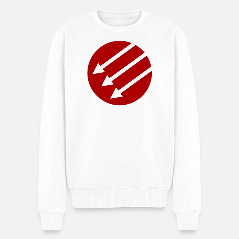 Iron Front / Eiserne Front / Järnfronten - Men's Premium Organic Jumper - white