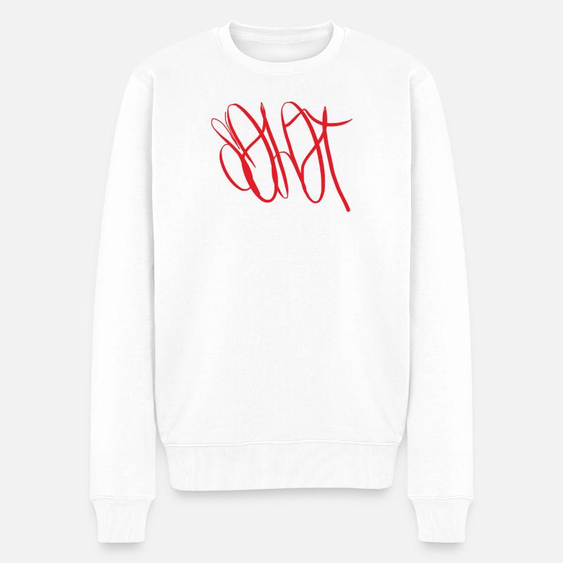 Kreativgeschenk Solothurn - Männer Premium Bio Pullover - Weiß