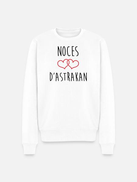 Wedding Anniversary - Astrakhan Wedding (64 years) - Men's Premium Organic Jumper - white