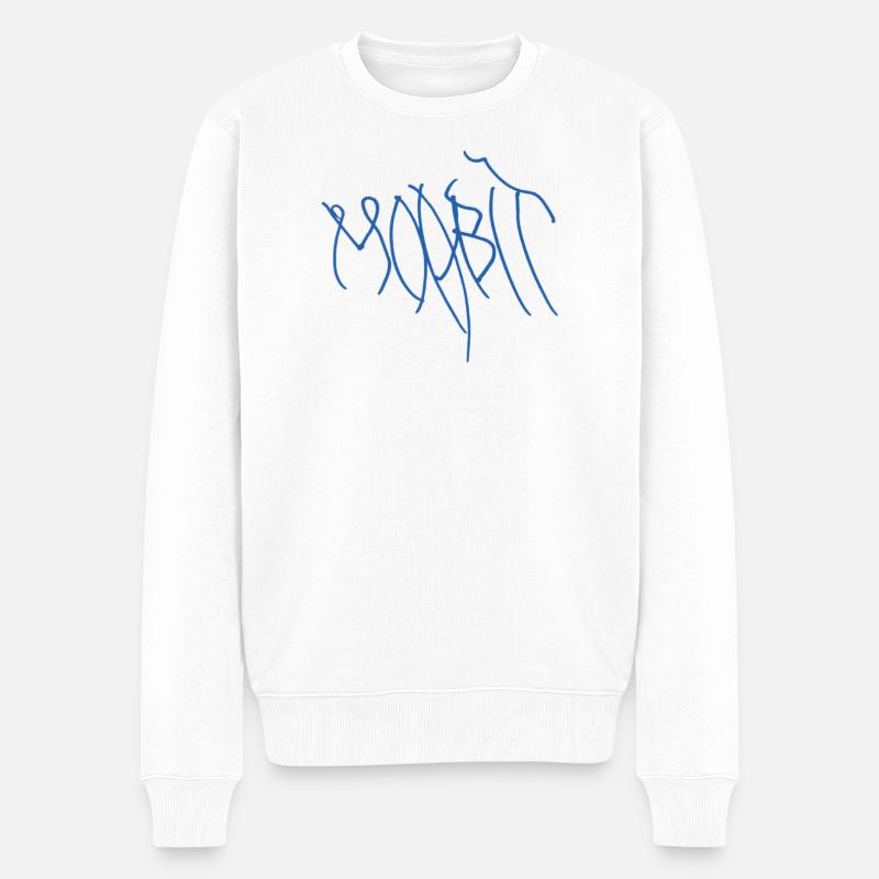 Gift idea for real Moabites - Men's Premium Organic Jumper - white