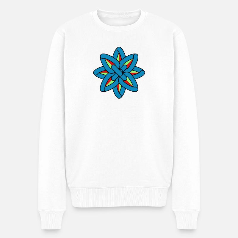 Logopit_1772056418490 - Männer Premium Bio Pullover - Weiß