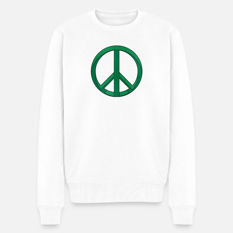 Logopit_1772057266848 - Männer Premium Bio Pullover - Weiß