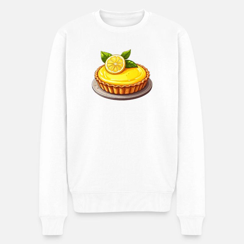 Gâteau au citron - Pull Premium bio Homme - blanc