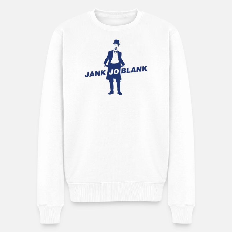 JANK JO BLANK - Pull Premium bio Homme - blanc