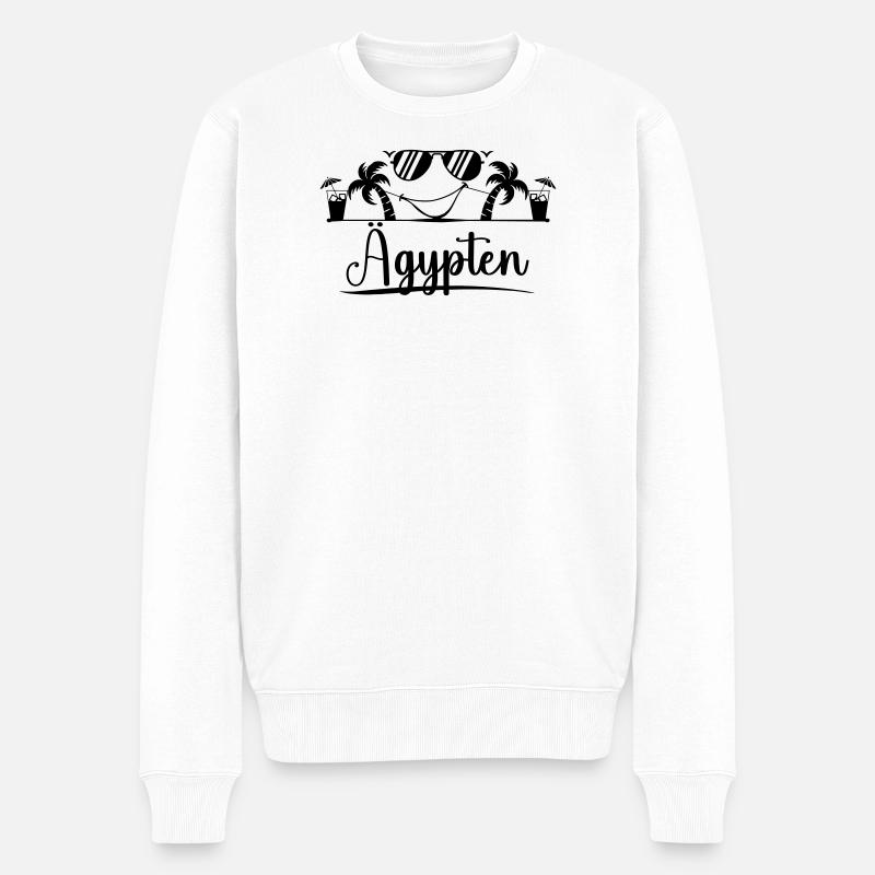 Aeggpten - Pull Premium bio Homme - blanc