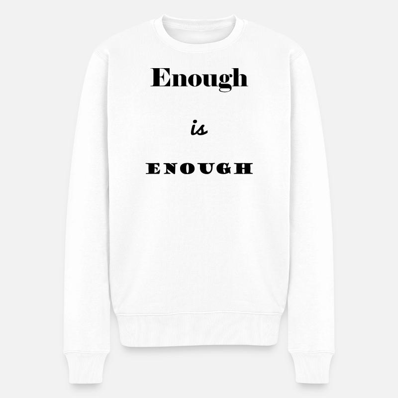 CITATION. MESSAGE. HUMOUR. CITATIONS DRÔLES - Pull Premium bio Homme - blanc