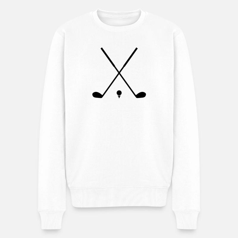 Golf - Pull Premium bio Homme - blanc