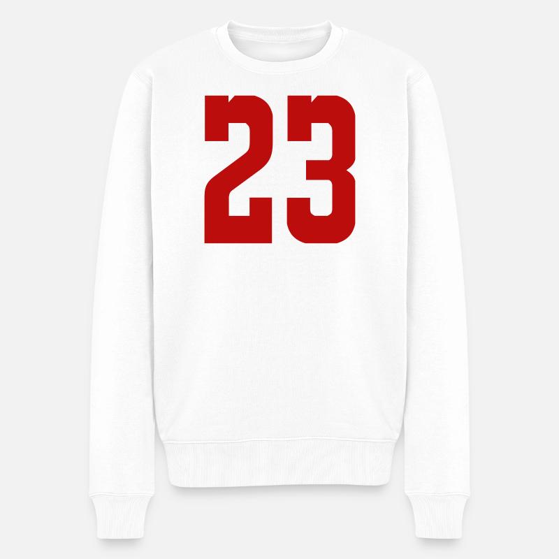 23 - Pull Premium bio Homme - blanc