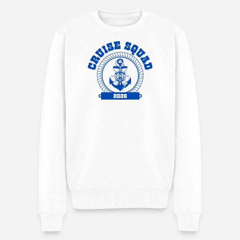 Équipe de croisière 2026 🌊🚗 - Pull Premium bio Homme - blanc