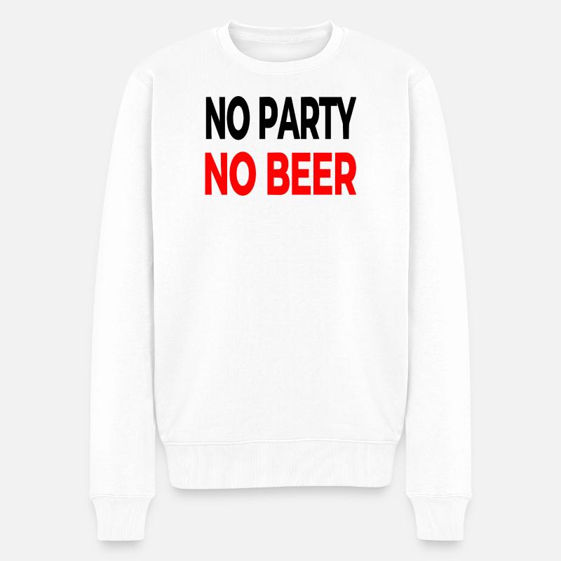 Parti - Pull Premium bio Homme - blanc