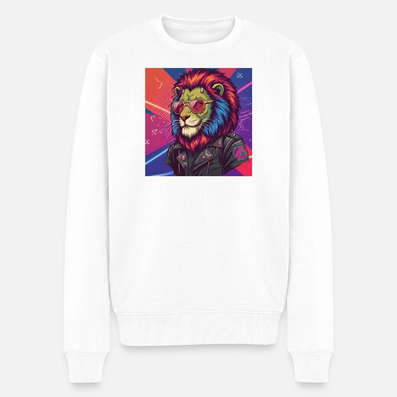 Frankensteen : Le Roi Rebelle - Pull Premium bio Homme - blanc
