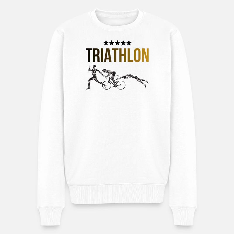 Triathlon - Pull Premium bio Homme - blanc