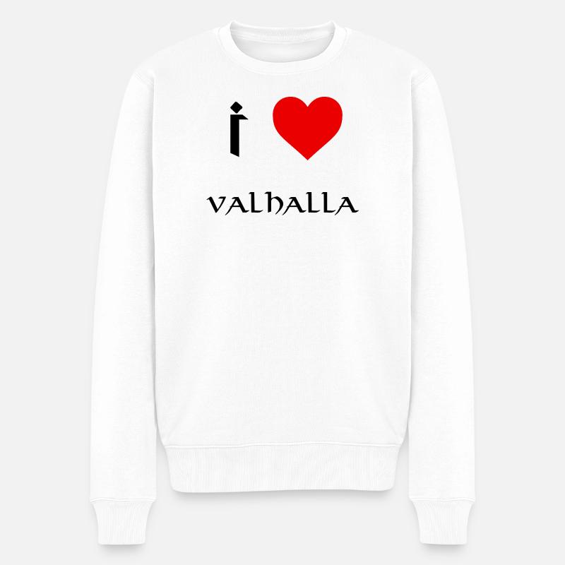 J’adore Valhalla - Pull Premium bio Homme - blanc