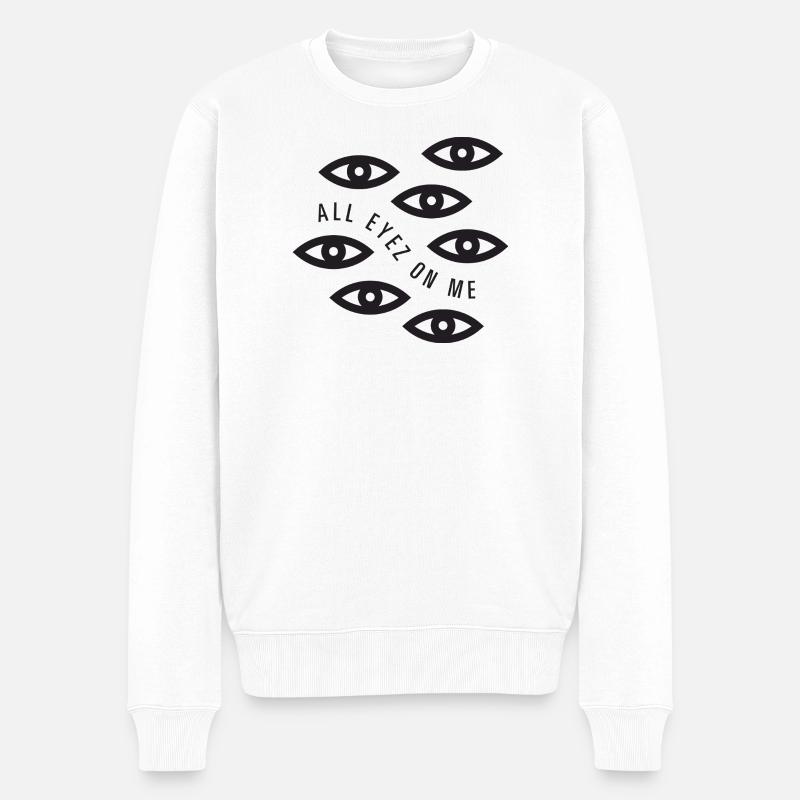 Toutes les yeux sur moi - Pull Premium bio Homme - blanc