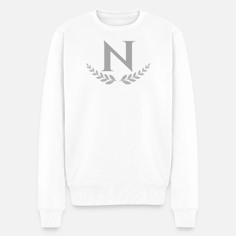 N - Pull Premium bio Homme - blanc