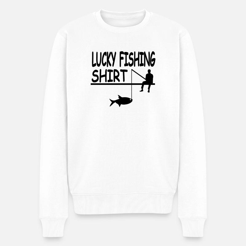 Pêche - Pull Premium bio Homme - blanc