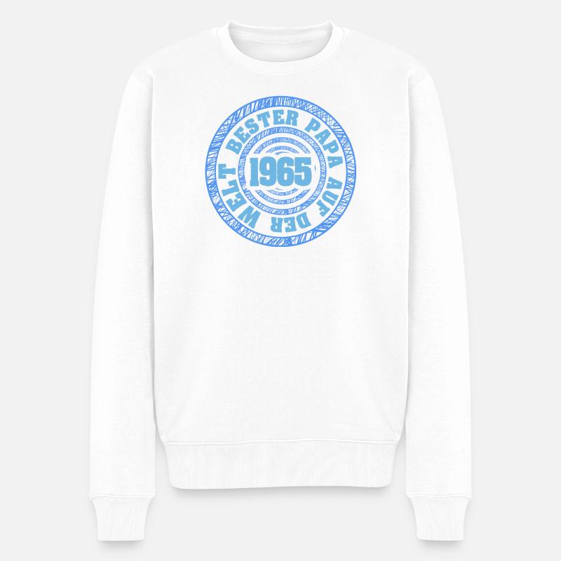 1965 - Pull Premium bio Homme - blanc