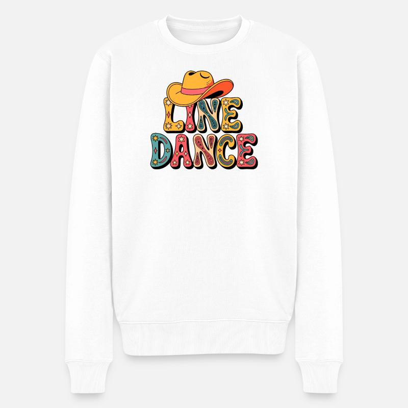 Danse live rétro - Pull Premium bio Homme - blanc
