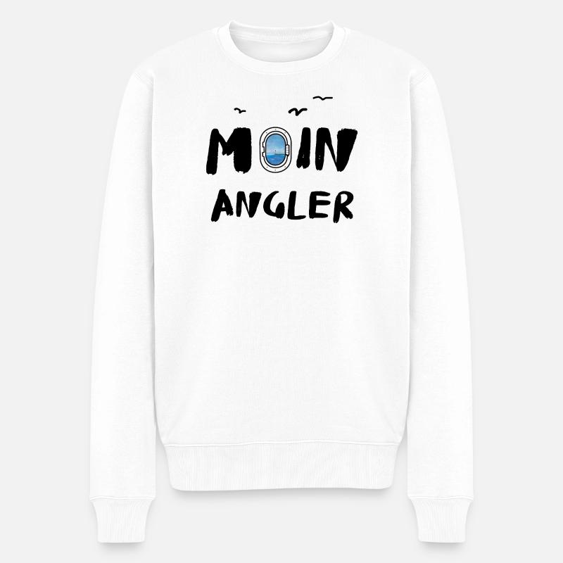 Moin Pêcheur - Pull Premium bio Homme - blanc