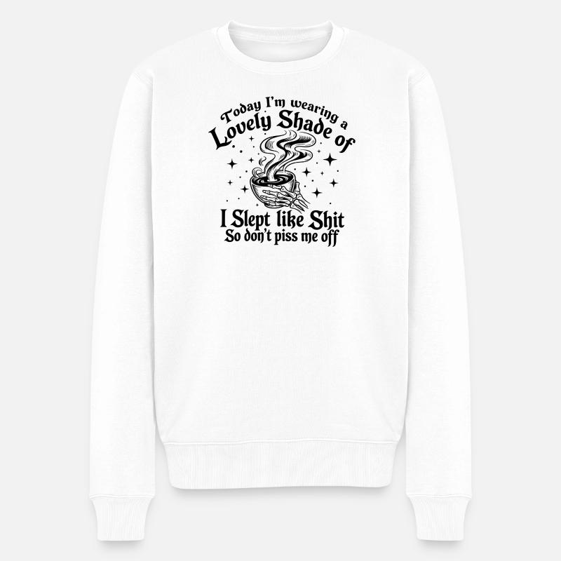 Funny Mood Tee - Pull Premium bio Homme - blanc