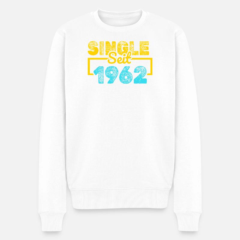 seit 1962 - Männer Premium Bio Pullover - Weiß