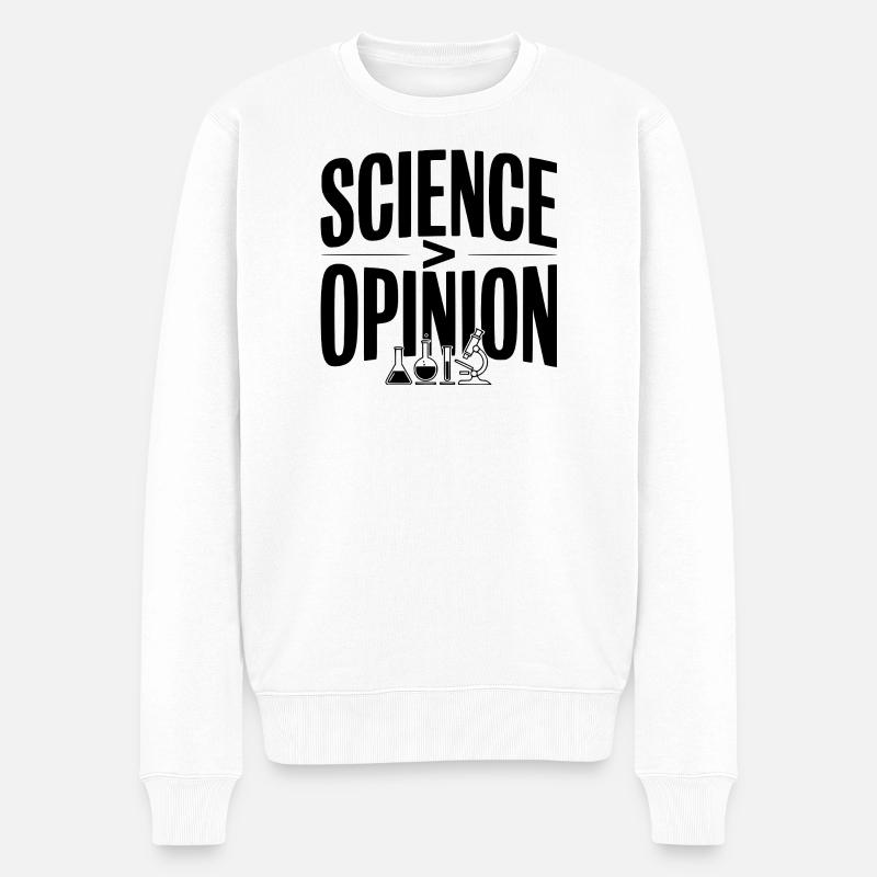 Science > Opinion - Pull Premium bio Homme - blanc