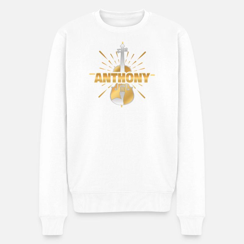 Antoine - Pull Premium bio Homme - blanc